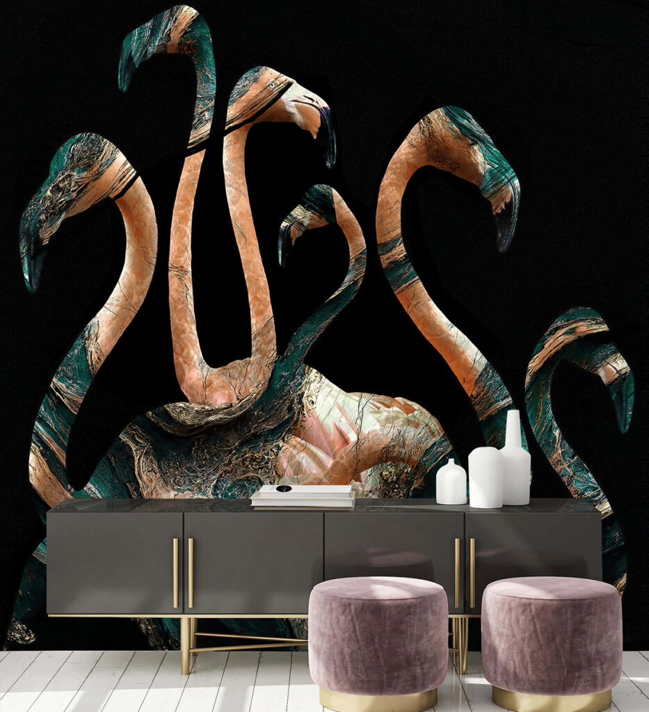 La Aurelia Unveils Animal Print Wallcovering Inspired by Flora and