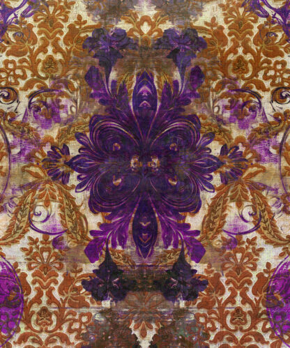Artistic castle-style wallpaper