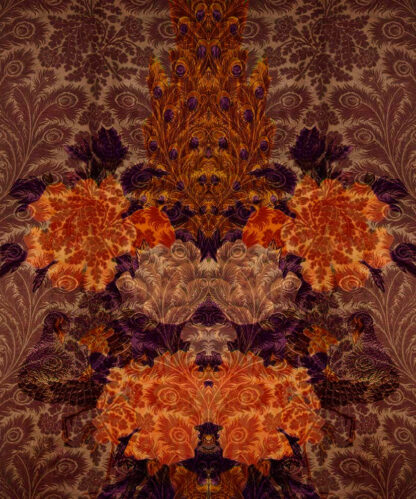Midnight Flowers Orange